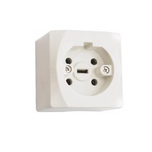 Wall Socket Perilex Nova 1 Way, Surface Mounted, Malmbergs 1939000