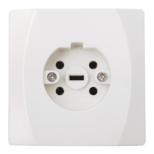 Vægstikkontakt Perilex Nova 1-Vejs Indbygget 16A 400V Malmbergs 1939001