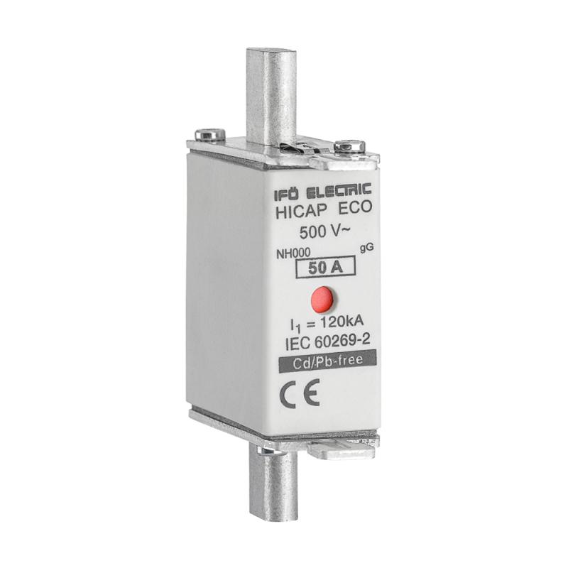 Knivsäkring, 000 (C00), 50A, Ifö Electric 2050008