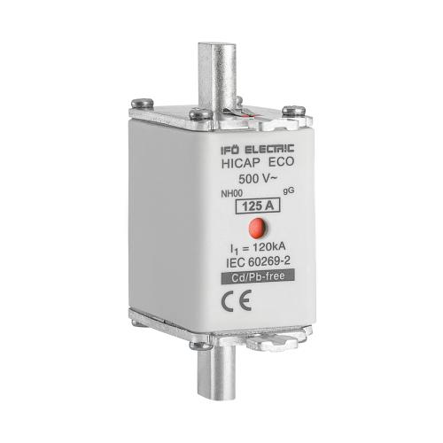 Knivsikring, 00, 500V, 125A, Ifö Electric 2050012