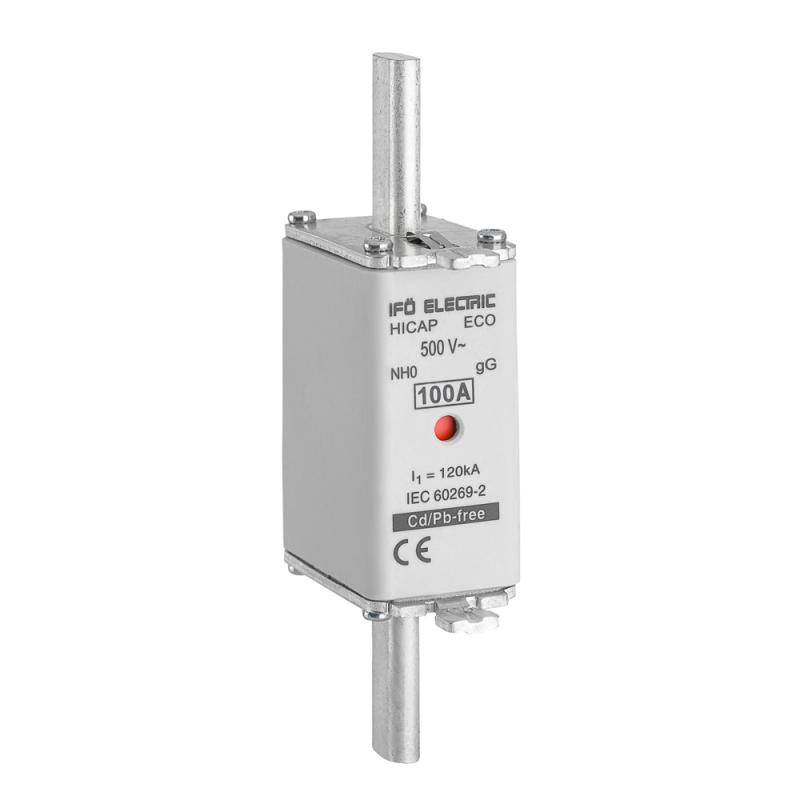 Knivsäkring, 0, 500V, 100A, Ifö Electric 2050024