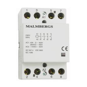 Noise-Free Contactor 15kW/63A, Malmbergs 2106310