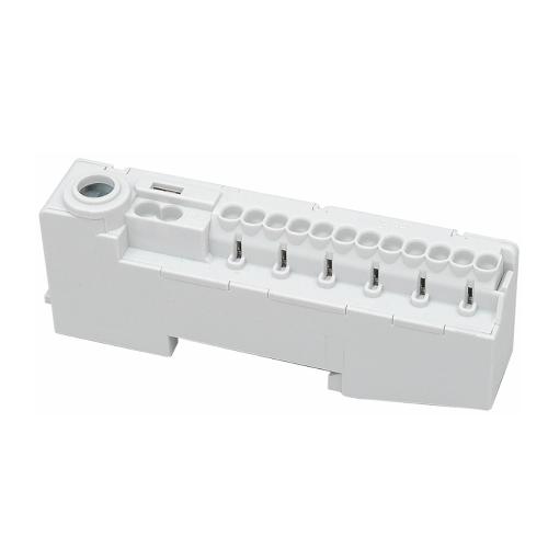 Anslutningsplint med Snabbanlutning, Grå, Malmbergs 2149132