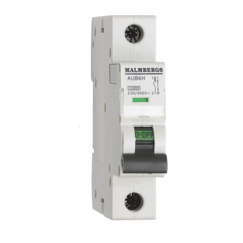 Dværgafbryder 1A, 1Polet, C-Type, Malmbergs 2149231