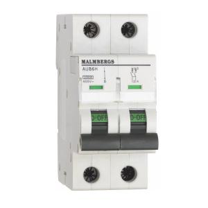 Dwarf Switch 20A, 2Pole, C-Type, Malmbergs 2149248