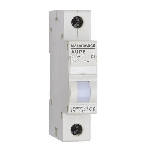 Signallampa LED Vit 230V, Malmbergs 2149303