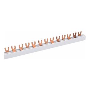 Busbar 3-Phase, Fork, 10mm², 18 Modules, Malmbergs 2149337