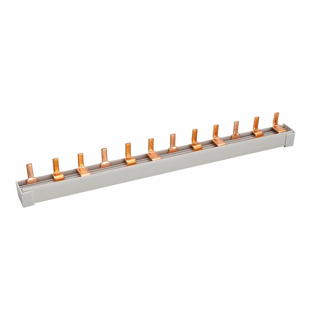 Busbar 3-Phase, Pin, 10mm², 12 Modules, Malmbergs 2199408
