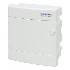 Standard Enclosure, Recessed, 8 Modules, 14W, IP40, Malmbergs 2291737
