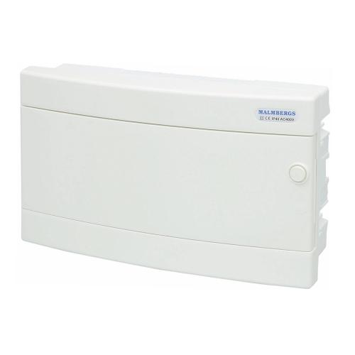 Standardskab, Forsænket, 18 Moduler, 22W, IP40, Malmbergs 2291739