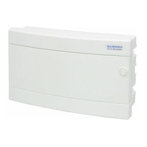 Standard Enclosure, Recessed, 18 Modules, 22W, IP40, Malmbergs 2291739