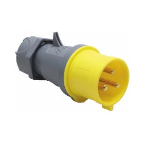 Plug, 2P+Earth, 16A, 4H, 110V, Malmbergs 2426000