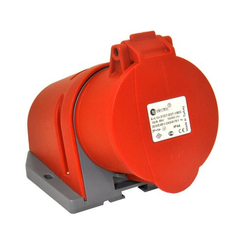 Vægstikkontakt, 3P+N+Jord, 32A, 6H, 400V, TP Electric 2426172