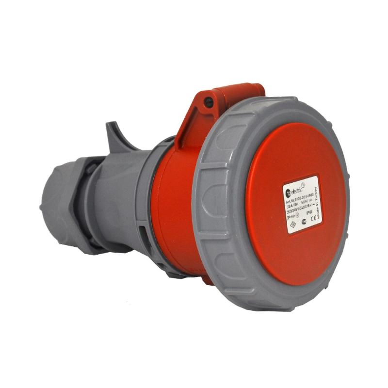 Skarvuttag, 3P+N+Jord, 32A, 6H, 400V, TP Electric 2426181