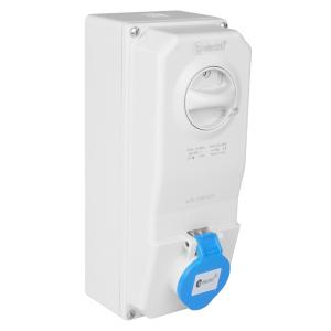 Låsbar Vægstikkontakt 2Polet+Jord 16A 230V IP44 TP Electric 2426400