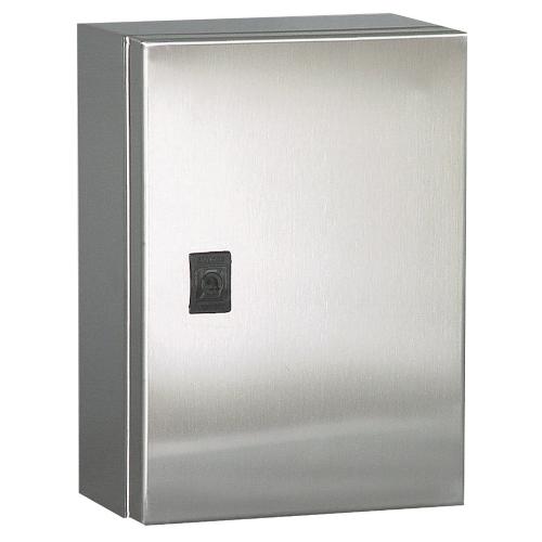 Vægtilslutningsskab, 500x700x250mm, IP55, Rustfri, Malmbergs 2506433