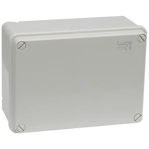 Plastic Enclosure, 220x170x80mm, IP55, Light Grey, Malmbergs 2533526