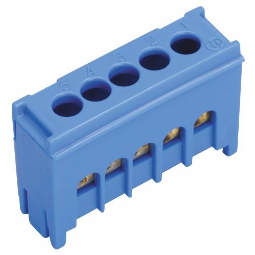 Neutral Samleskinne 5-POL, Malmbergs 2589200