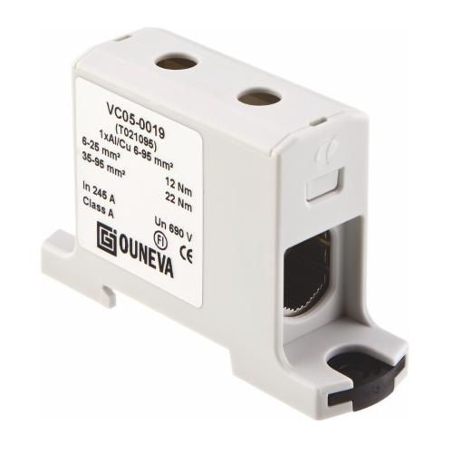 Universalplint Al/Cu OTL Grå, Malmbergs 2670344