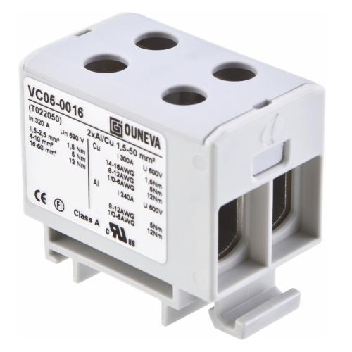 Branching Terminal Al/Cu OTL Grey, Malmbergs 2670356