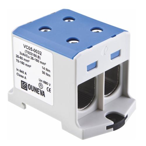 Branching Terminal Al/Cu OTL Blue, Malmbergs 2670366