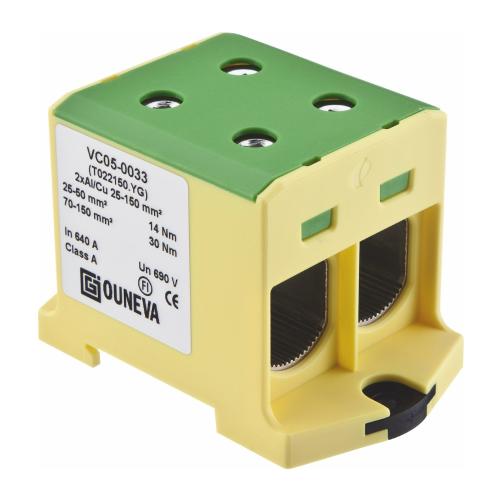 Branching Terminal Al/Cu OTL Green/Yellow, Malmbergs 2670367