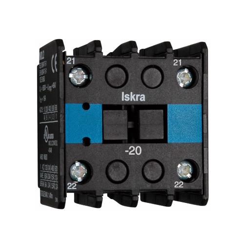 Auxiliary Contact Block Top, 2sl, Iskra 3205891