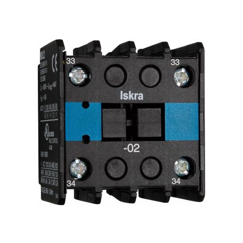 Auxiliary Contact Block Top, 2br, Iskra 3205892