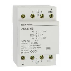 Installation Contactor 3 Modules 63A/4-Pole, Malmbergs 3279275