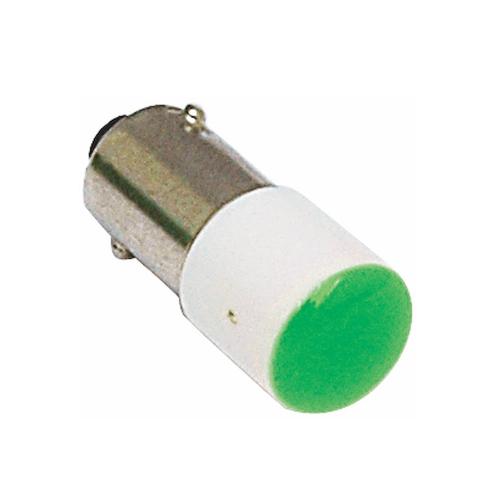LED-Lampa, Ba9s, 24V AC/DC, Grön, Malmbergs 3772242