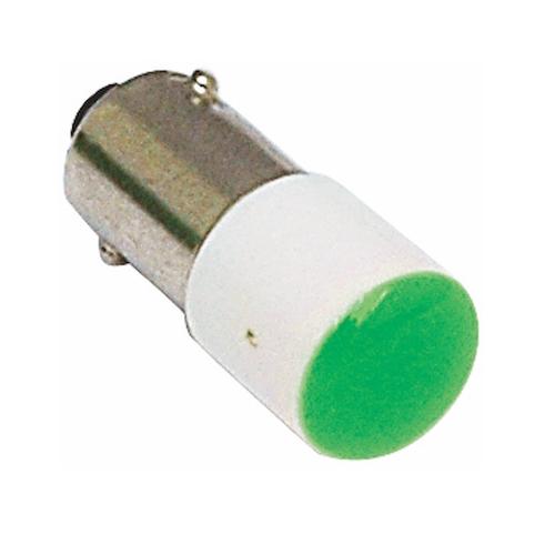 LED-Lampa, Ba9s, 230V AC, Grön, Malmbergs 3772247