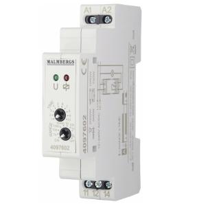 Timing Relay, On-Delay, 12-240V, AC/DC, Malmbergs 4097602
