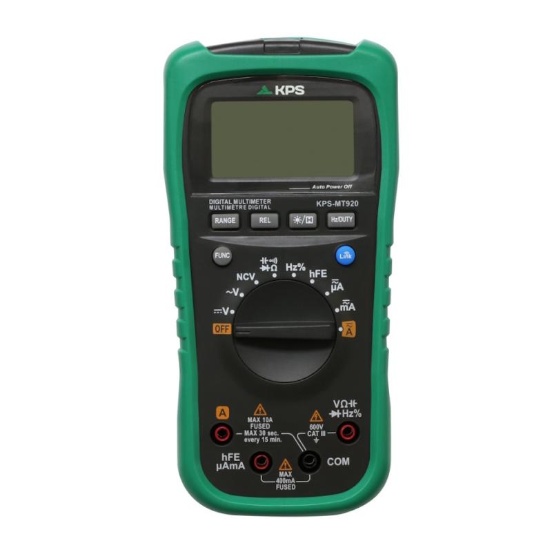 Digital Multimeter BT AC/DC 600V 10A KPS 4205021