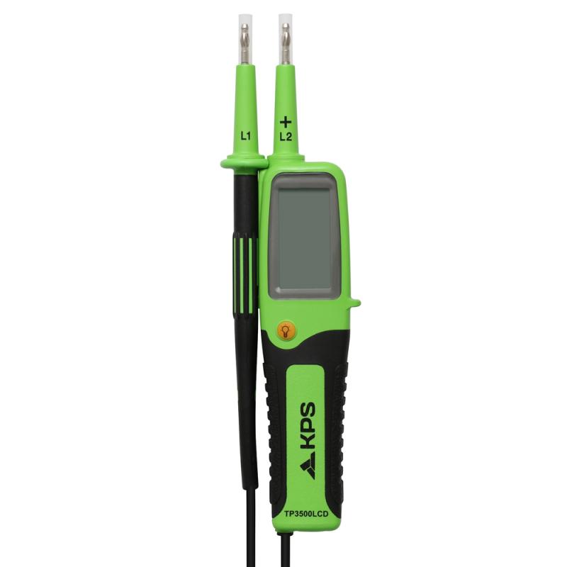 Spänningsprovare LCD 750V AC/DC KPS 4205031