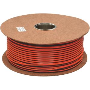LED Cable, Rkub, 60V, 100m, Black/Orange, Malmbergs 4891642