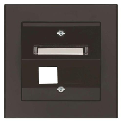 Centrumplatta Keystone Vinklad 1 Vägs, Svart, Malmbergs 5118837