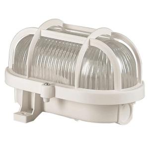 Wall/Ceiling Luminaire,Grille Luminaire,White,IP44, Malmbergs 7535585