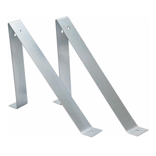 Vægbeslag Varmgalvaniseret, 45°/90°, 2stk, Malmbergs 7910438