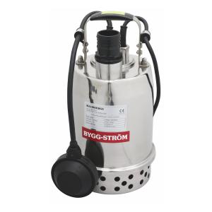 Bilge Pump, 140L, 250W, Stainless For Salt Water, Bygg-Ström