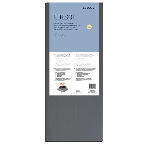 ​Isolerskiva Ebisol, 6mm, 6m², Ebeco 8960172