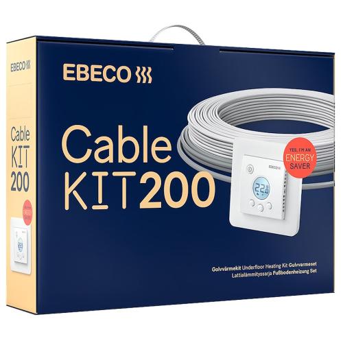 ​Golvvärme Kit, 400W, 37m, Ebeco 8960854​