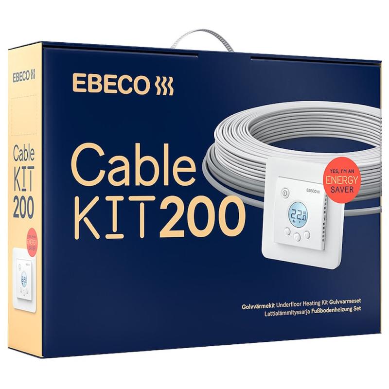 Golvvärme Kit, 650W, 58m, Ebeco 8960857​