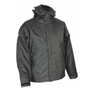 Raincoat, Size M, Black, Malmbergs 9816155