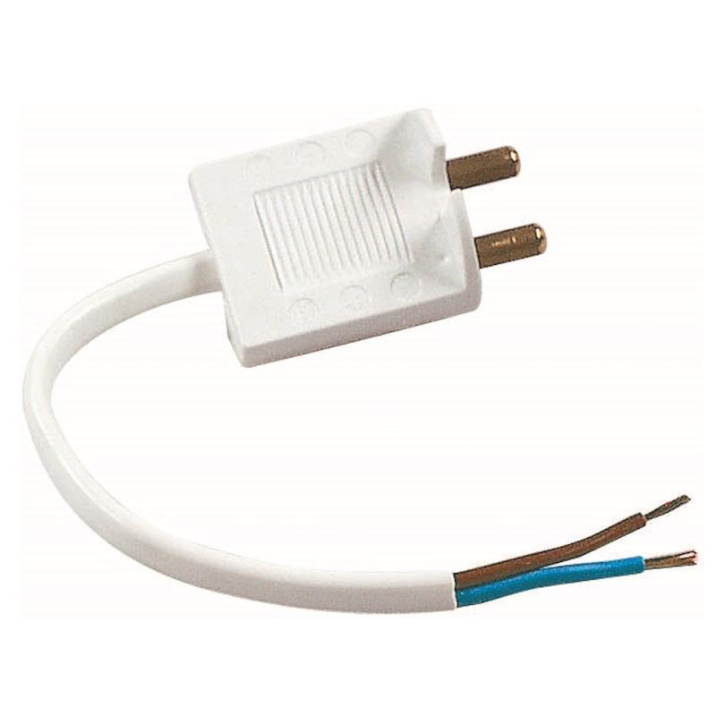Lampsladd Med Lamppropp, Vit, Malmbergs 99005688
