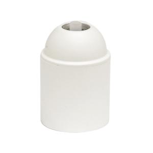 Lamp Holder, Grounded, E14, White, Malmbergs 99008468