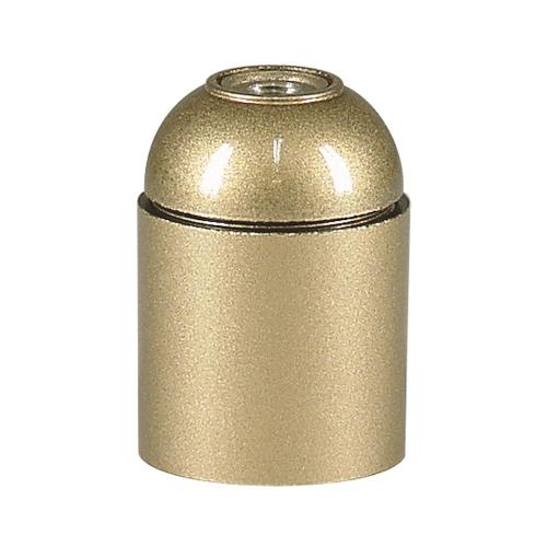 Lamphållare, Ojordad, E27, Guld, Malmbergs 99008688