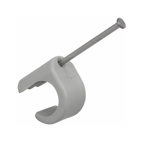 Spikklammer, 14-20mm, 45mm, Grå, 50st, Malmbergs 9915000