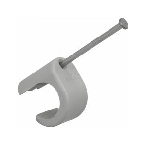 Cable Clip, 14-20mm, 45mm, Grey, 50pcs, Malmbergs 9915000