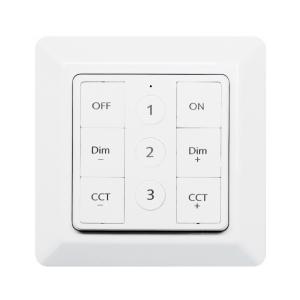 Smart Home RF Fjernbetjening, Til/Fra/Dæmp/CCT, Malmbergs 9917064