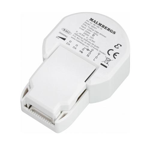 Dimmer, Dali RC, IP20, Hvid, Malmbergs 9919015